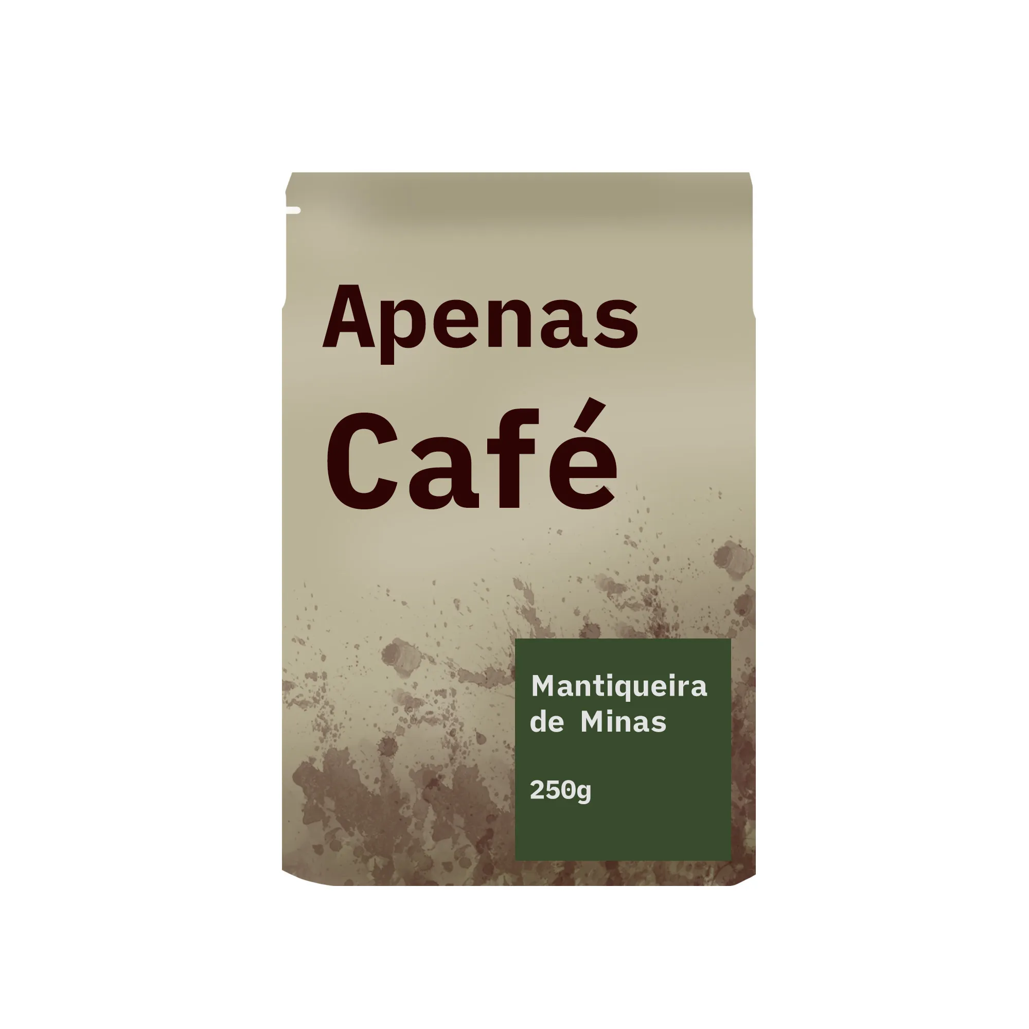Pequeno pé de café com flores
