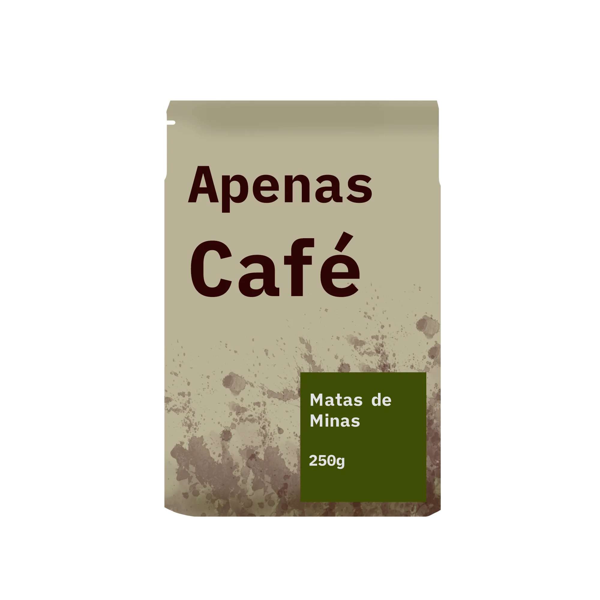 Pequeno pé de café com flores