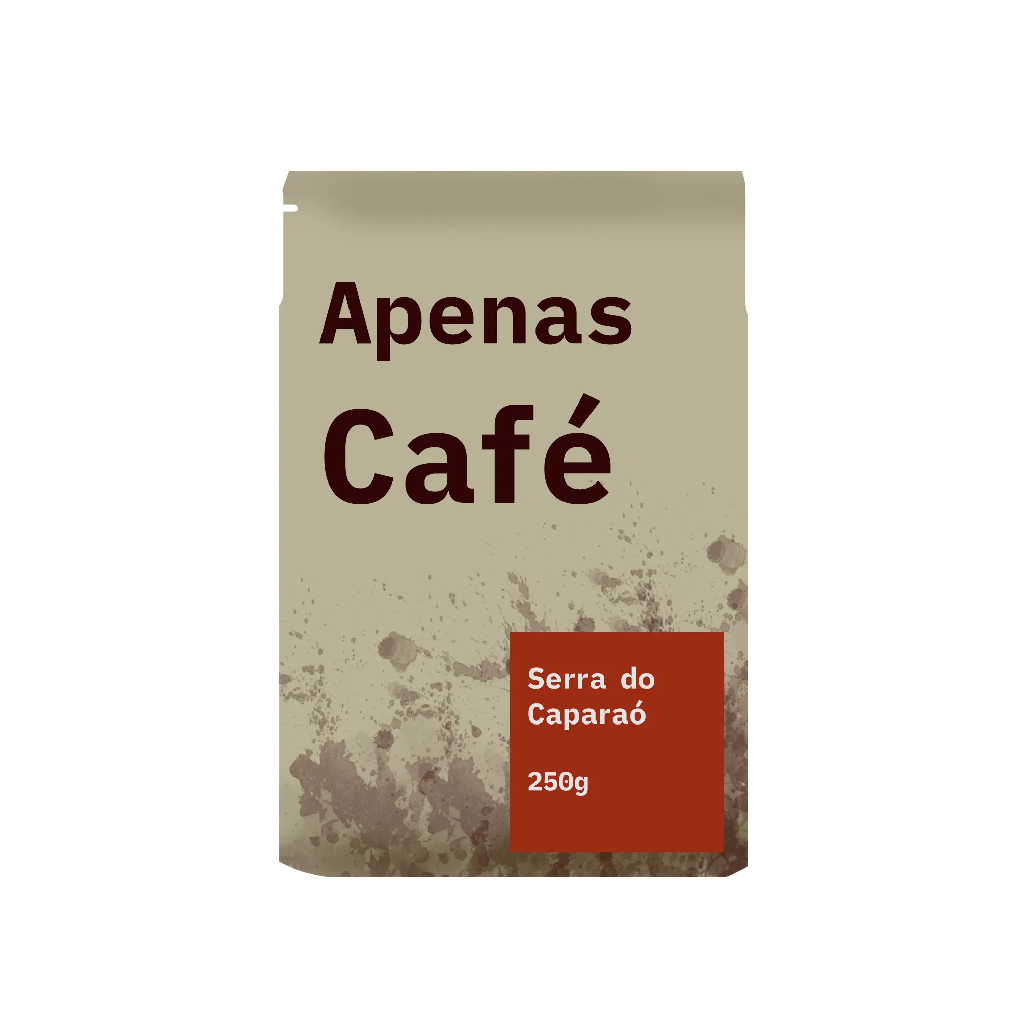 Pequeno pé de café com flores